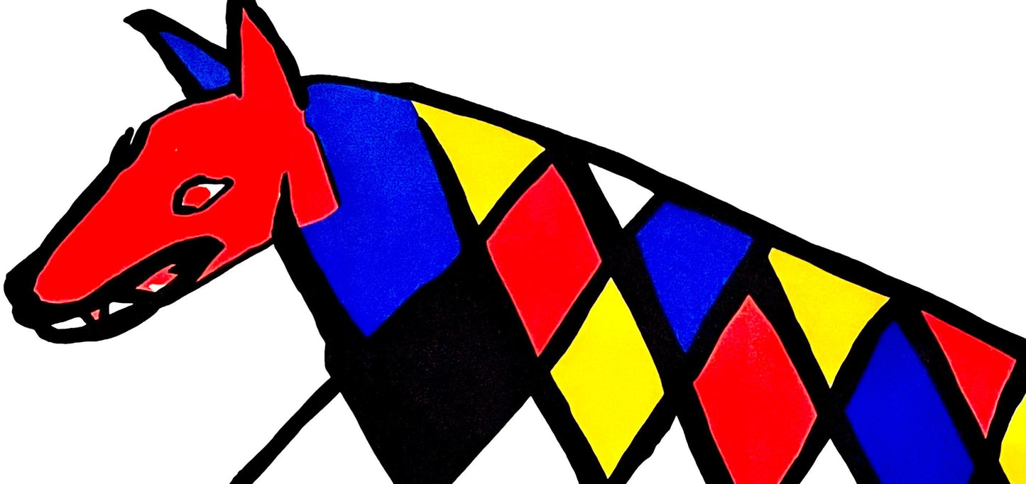 Alexander Calder, Beastie, Braniff International Airways Flying Colors Collection, Lithograph
