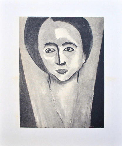 Henri Matisse, Madame Sarah Stein, Portraits Par Henri Matisse, Hliogravure