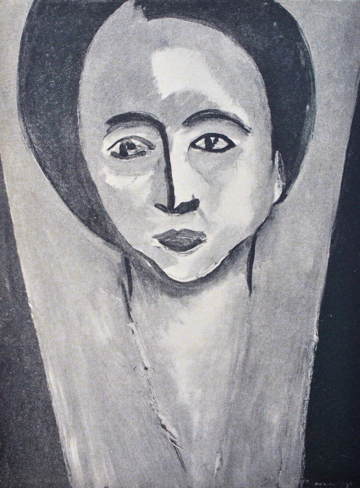 Henri Matisse, Madame Sarah Stein, Portraits Par Henri Matisse, Hliogravure