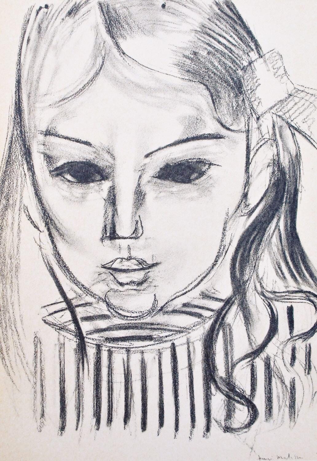 Henri Matisse, Cocoly Agelasto, Portraits Par Henri Matisse, Hliogravure