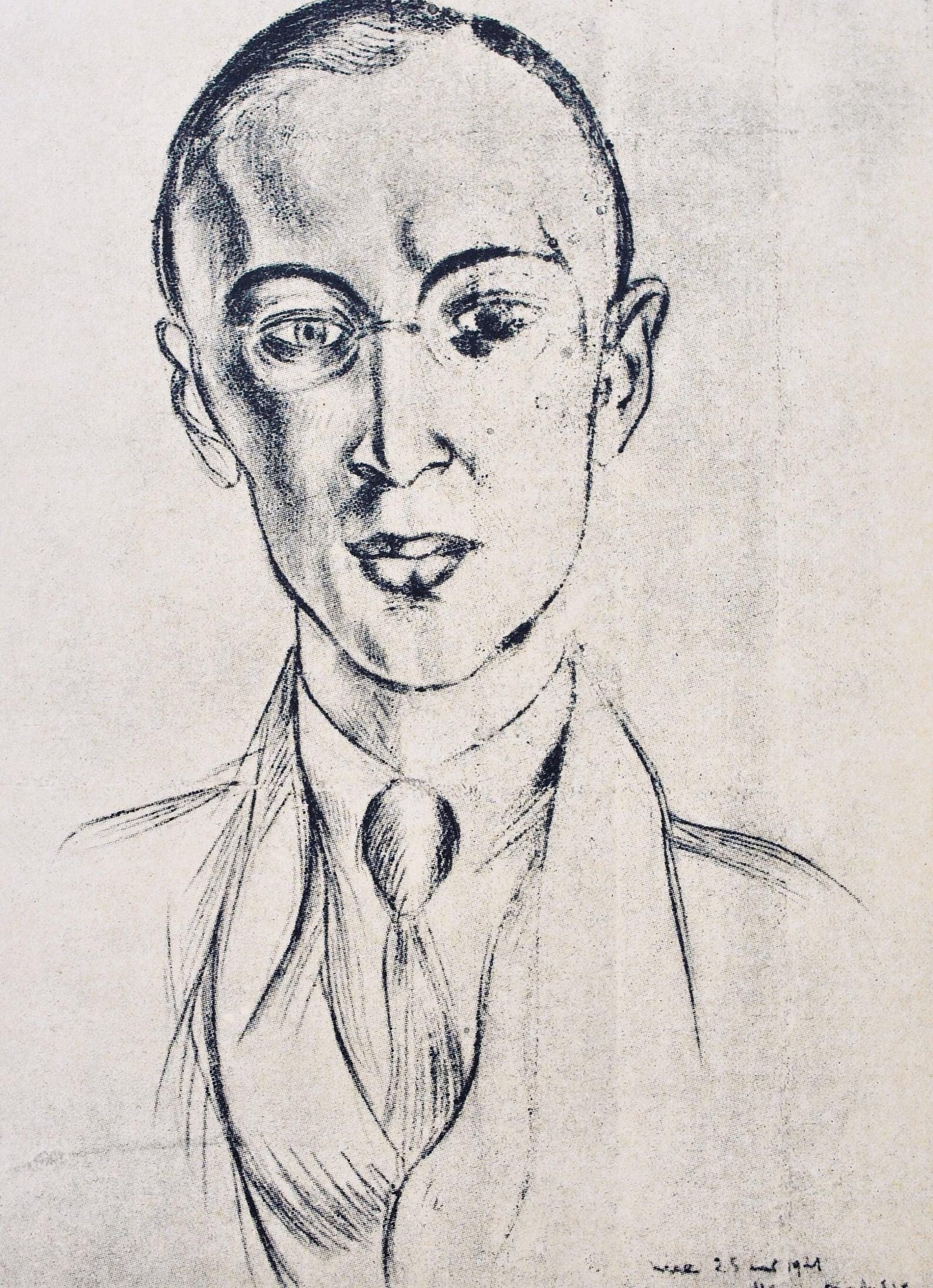 Henri Matisse, Serge Prokofieff, Portraits Par Henri Matisse, Hliogravure