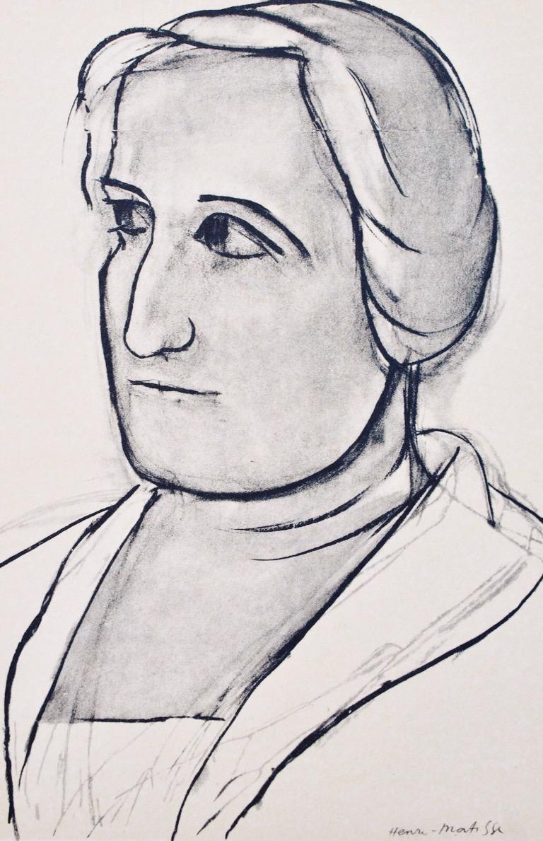 Henri Matisse, Mademoiselle Etta Cone, Portraits Par Henri Matisse, Hliogravure