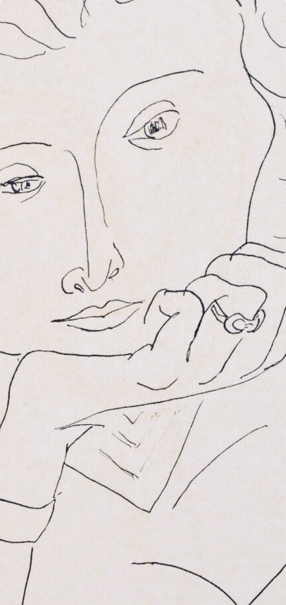 Henri Matisse, Madame L.D., Portraits Par Henri Matisse, Hliogravure