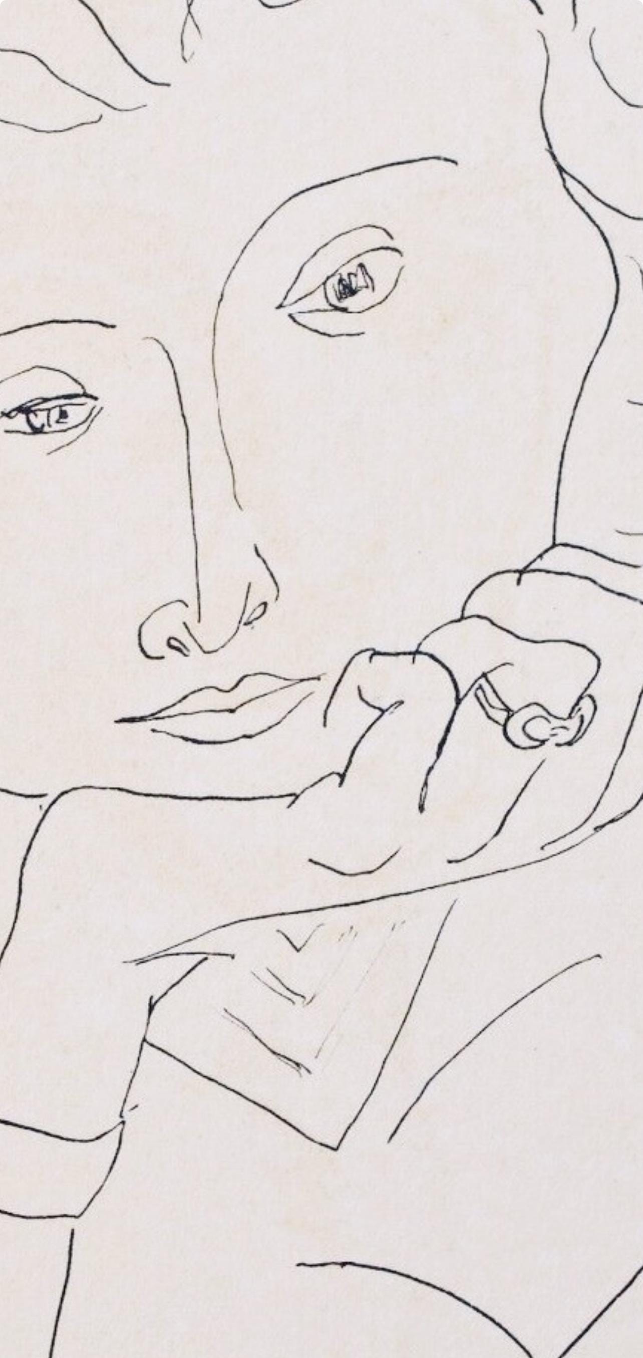 Henri Matisse, Madame L.D., Portraits Par Henri Matisse, Hliogravure