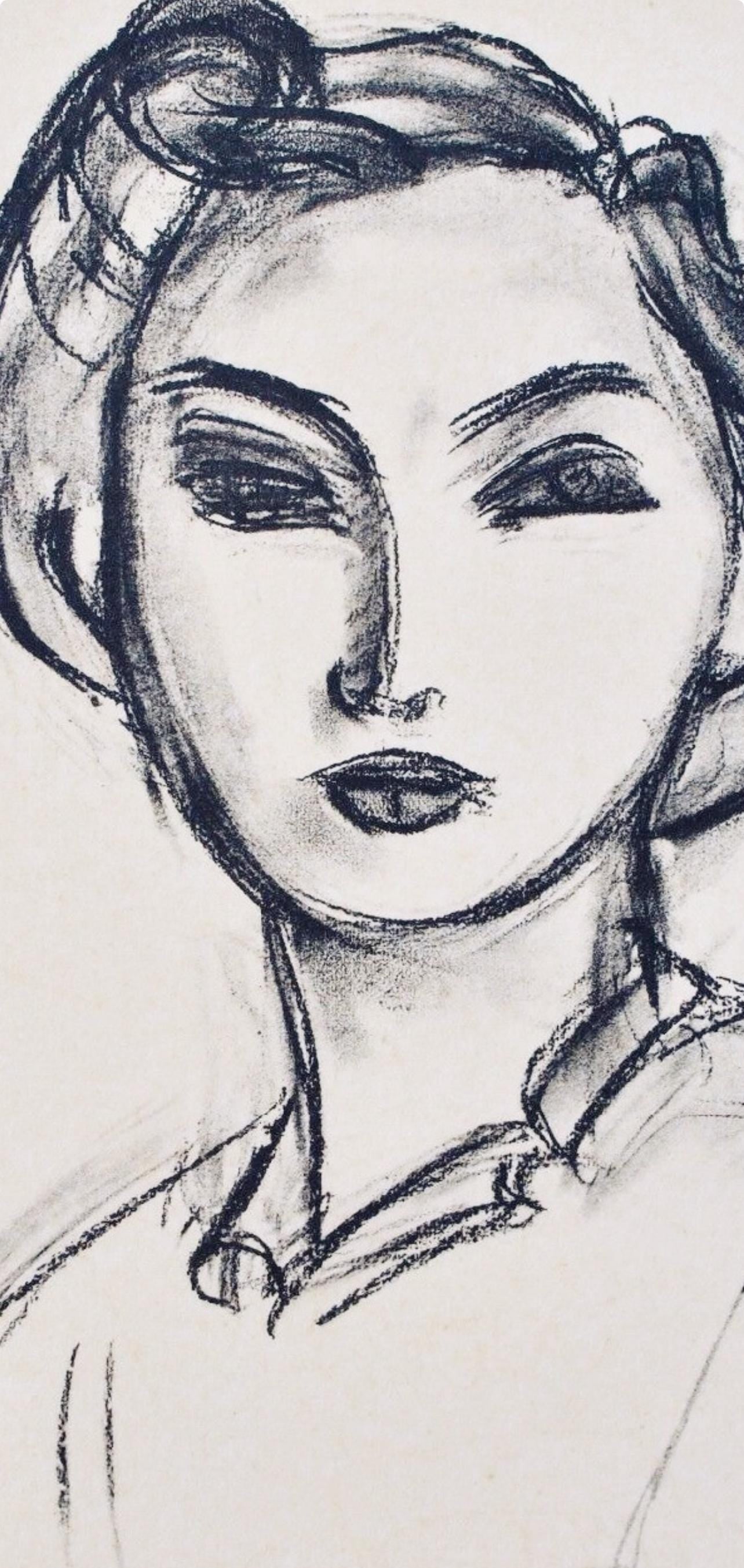 Henri Matisse, Madame Dorothy Parley, Portraits Par Henri Matisse, Hliogravure