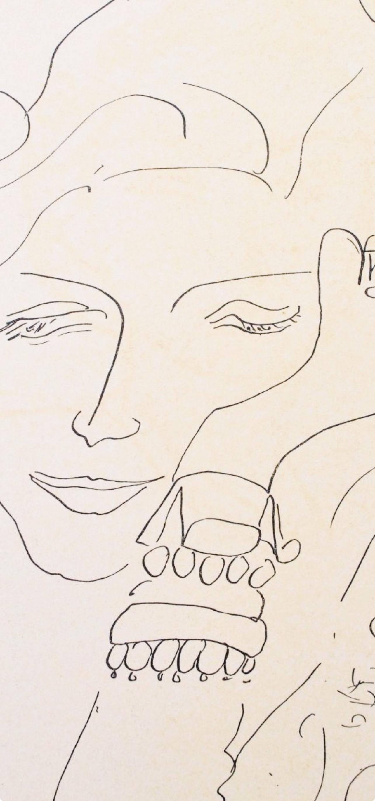 Henri Matisse, Madame Dorothy Parley, Portraits Par Henri Matisse, Hliogravure