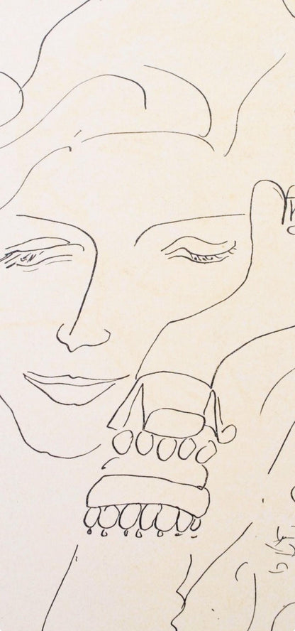 Henri Matisse, Madame Dorothy Parley, Portraits Par Henri Matisse, Hliogravure