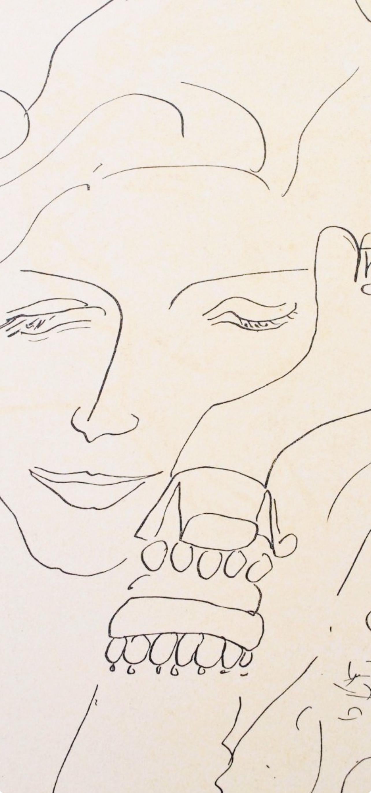 Henri Matisse, Madame Dorothy Parley, Portraits Par Henri Matisse, Hliogravure