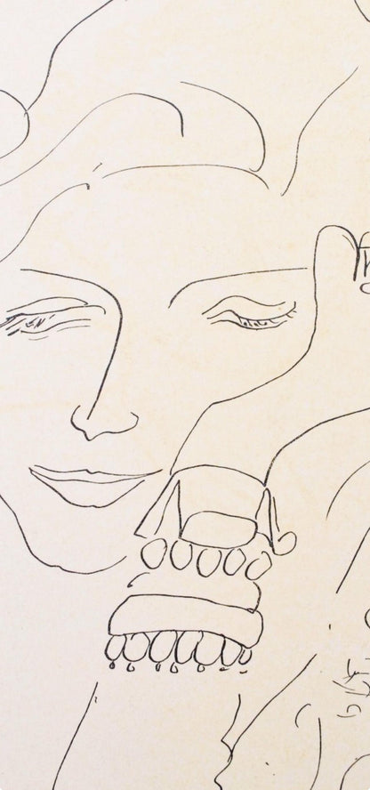 Henri Matisse, Madame Dorothy Parley, Portraits Par Henri Matisse, Hliogravure