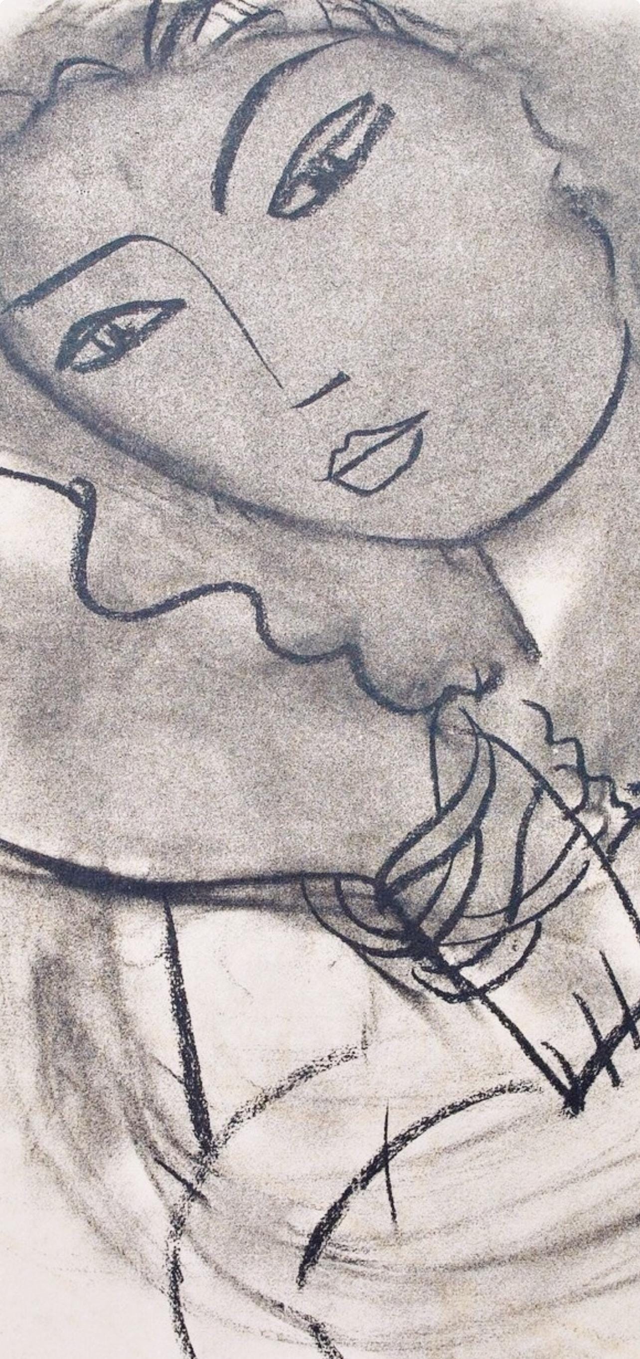 Henri Matisse, Mademoiselle M.A., Portraits Par Henri Matisse, Hliogravure