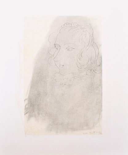 Henri Matisse, Princesse Hamide S., Portraits Par Henri Matisse, Hliogravure