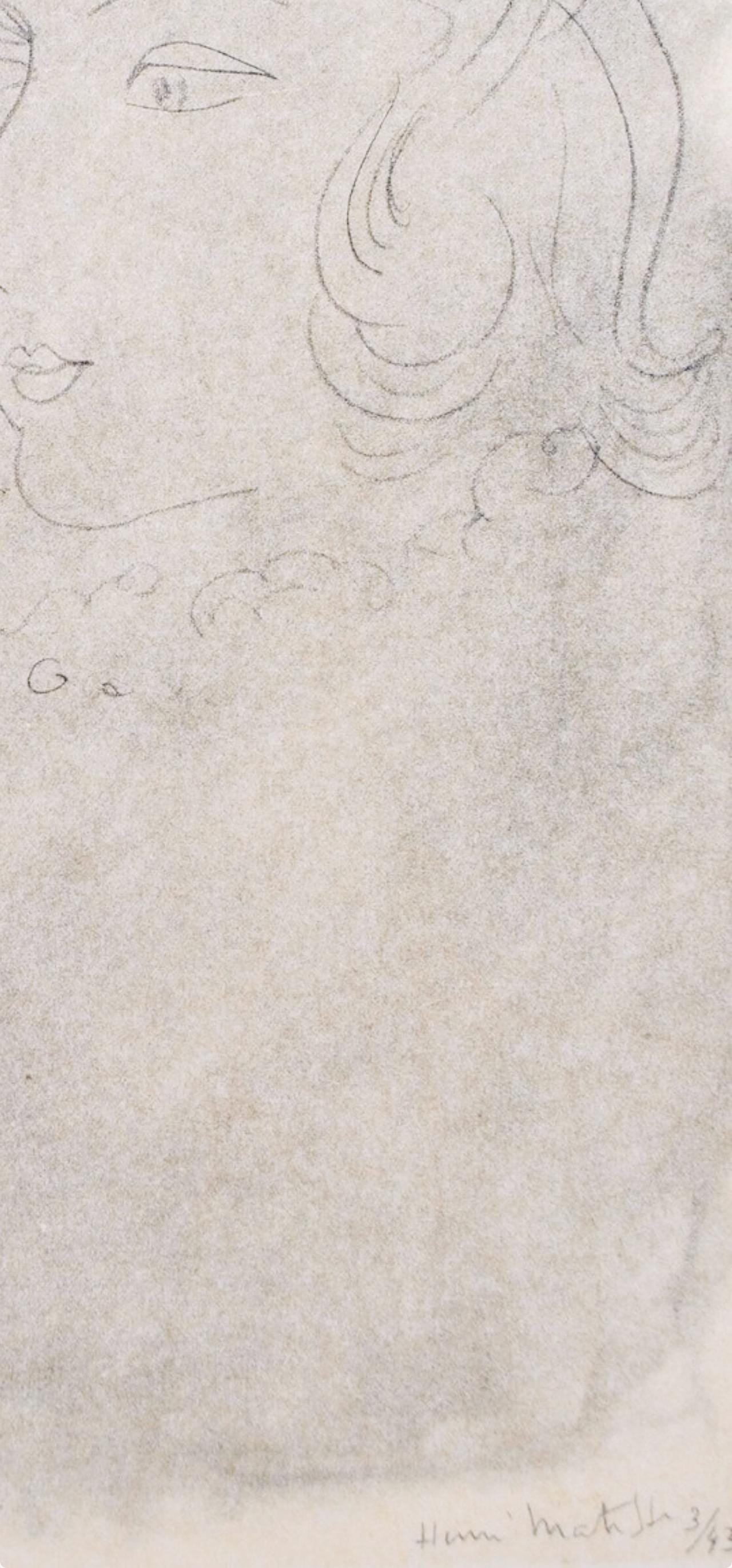 Henri Matisse, Princesse Hamide S., Portraits Par Henri Matisse, Hliogravure