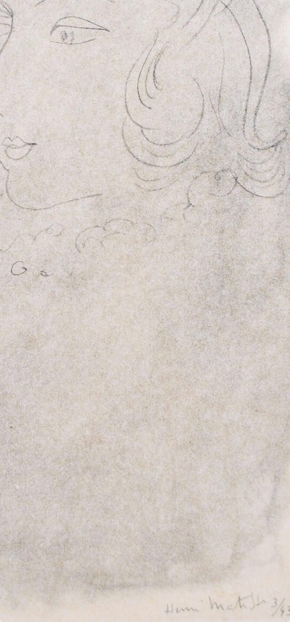 Henri Matisse, Princesse Hamide S., Portraits Par Henri Matisse, Hliogravure