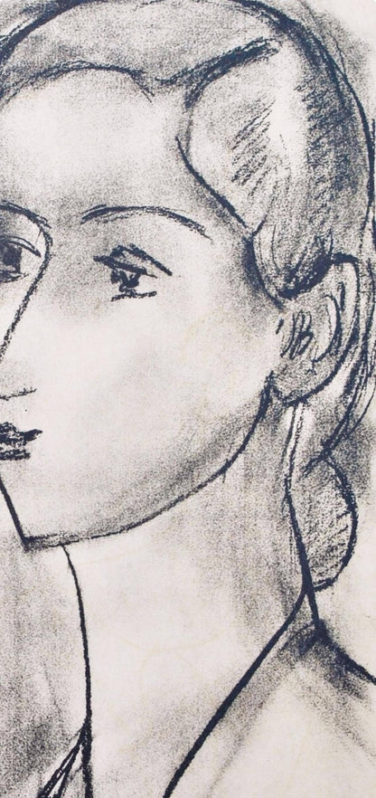 Henri Matisse, Mademoiselle J.Leriche, Portraits Par Henri Matisse, Hliogravure