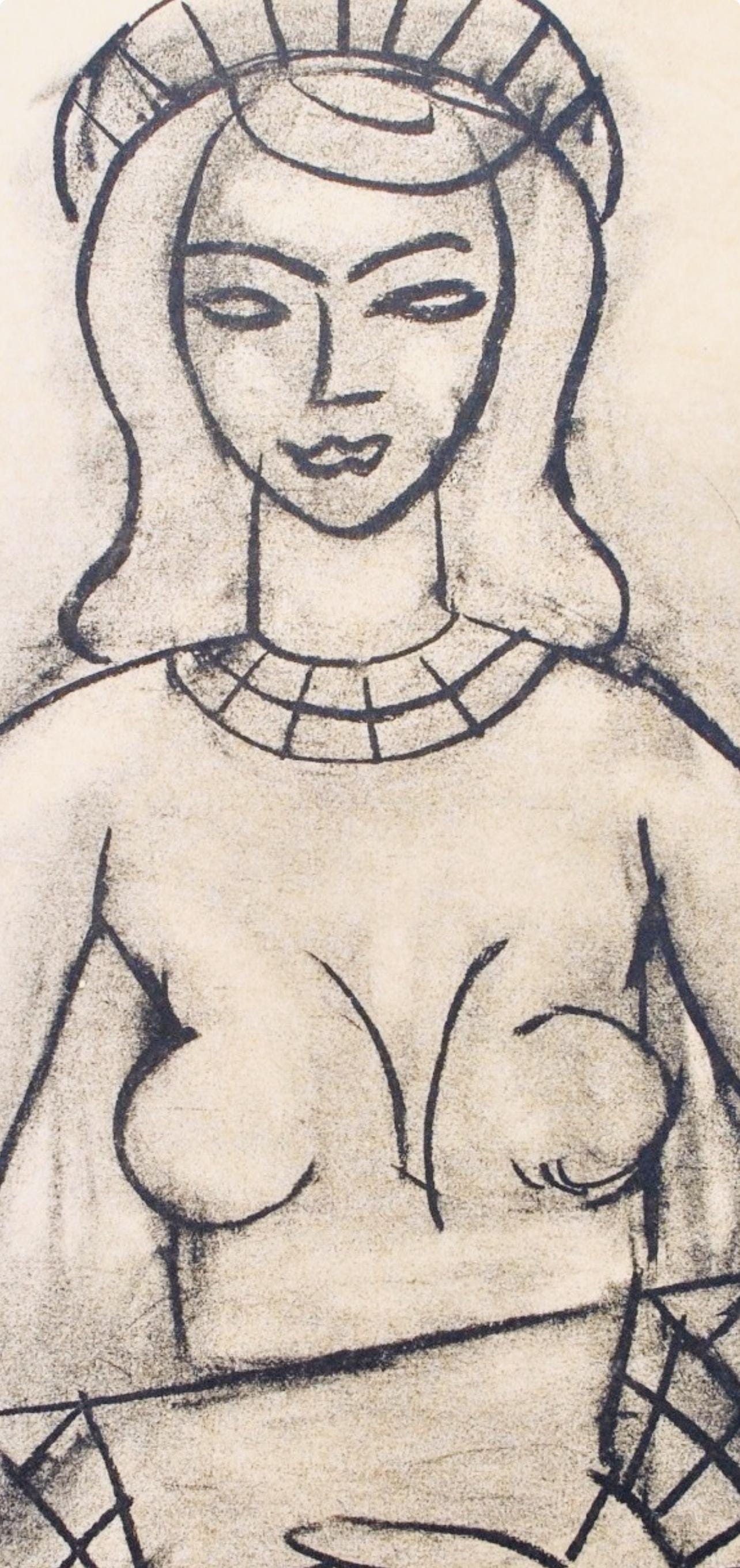 Henri Matisse, Mademoiselle A.Nelck, Portraits Par Henri Matisse, Hliogravure