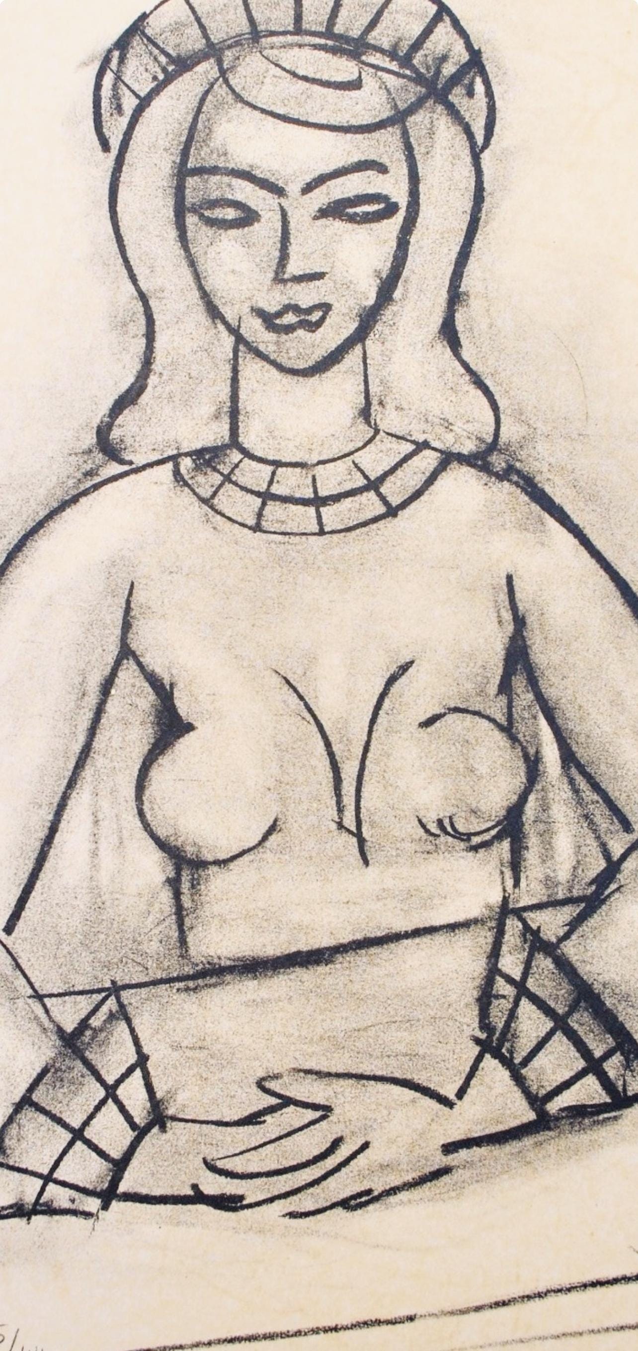 Henri Matisse, Mademoiselle A.Nelck, Portraits Par Henri Matisse, Hliogravure