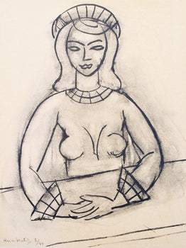 Henri Matisse, Mademoiselle A.Nelck, Portraits Par Henri Matisse, Hliogravure