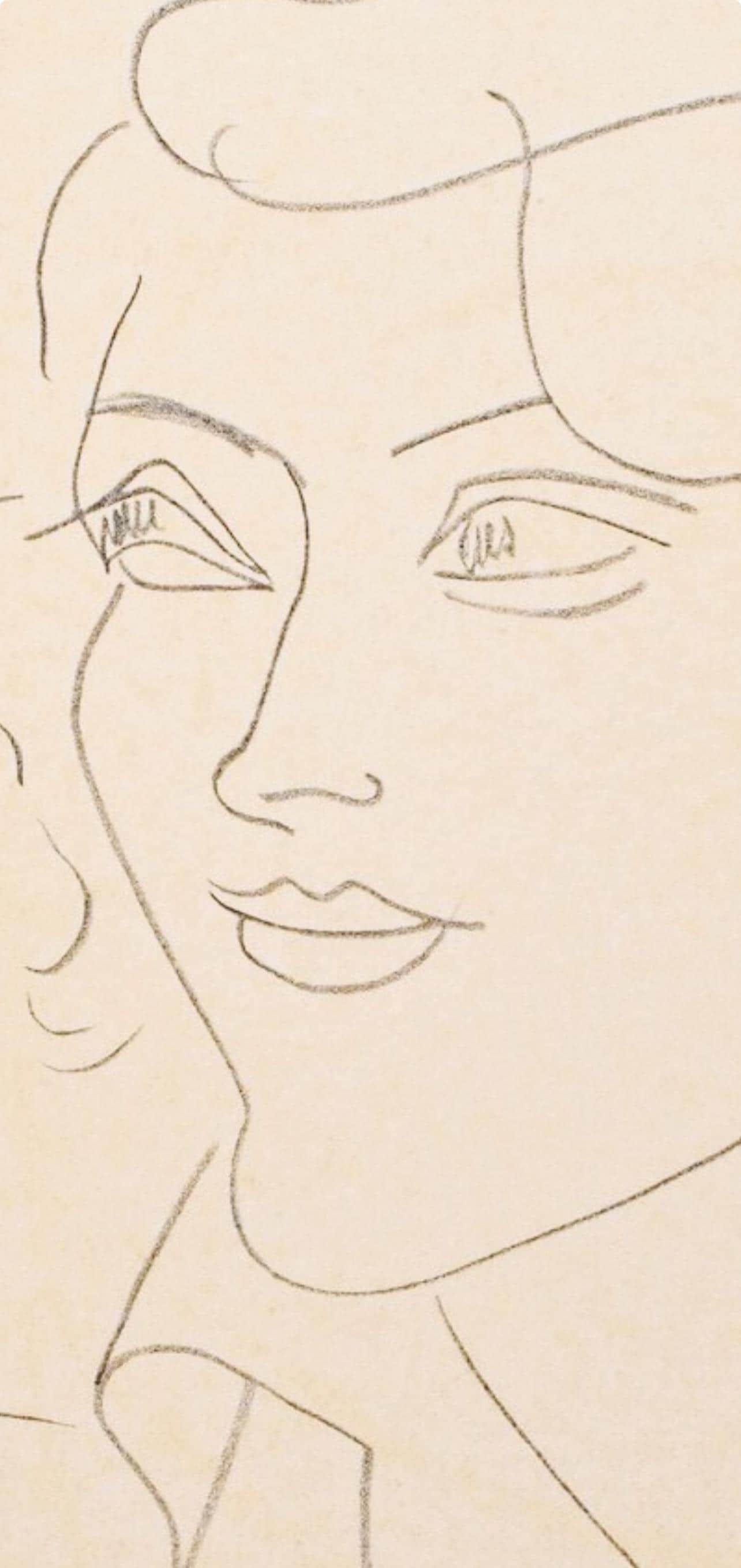 Henri Matisse, Mademoiselle A.Nelck, Portraits Par Henri Matisse, Hliogravure