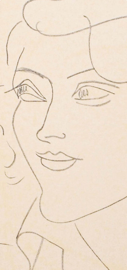 Henri Matisse, Mademoiselle A.Nelck, Portraits Par Henri Matisse, Hliogravure