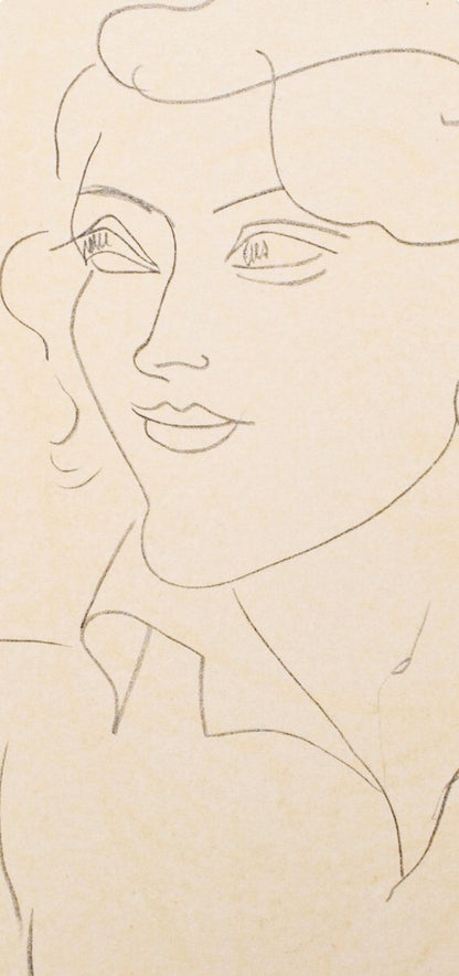 Henri Matisse, Mademoiselle A.Nelck, Portraits Par Henri Matisse, Hliogravure