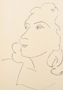 Henri Matisse, Madame Elsa Triolet, Portraits Par Henri Matisse, Hliogravure