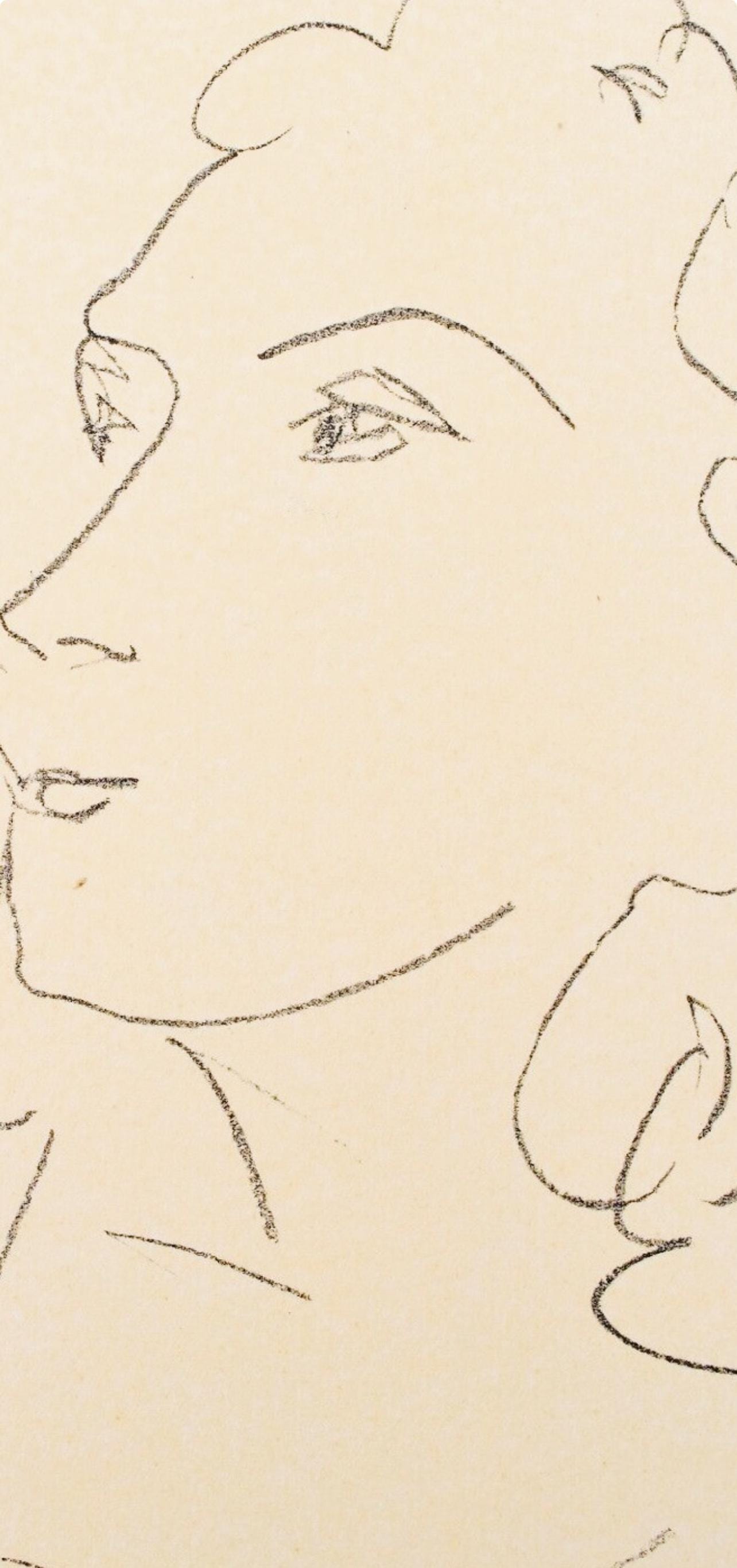 Henri Matisse, Madame Elsa Triolet, Portraits Par Henri Matisse, Hliogravure