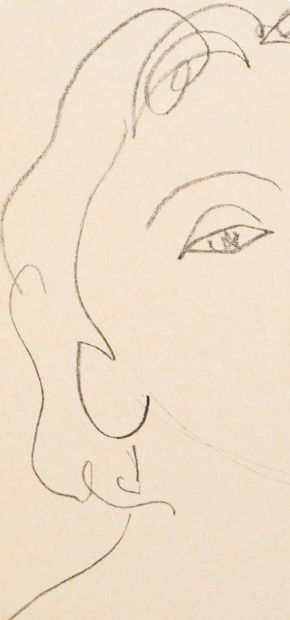 Henri Matisse, Mademoiselle D.A., Portraits Par Henri Matisse, Hliogravure