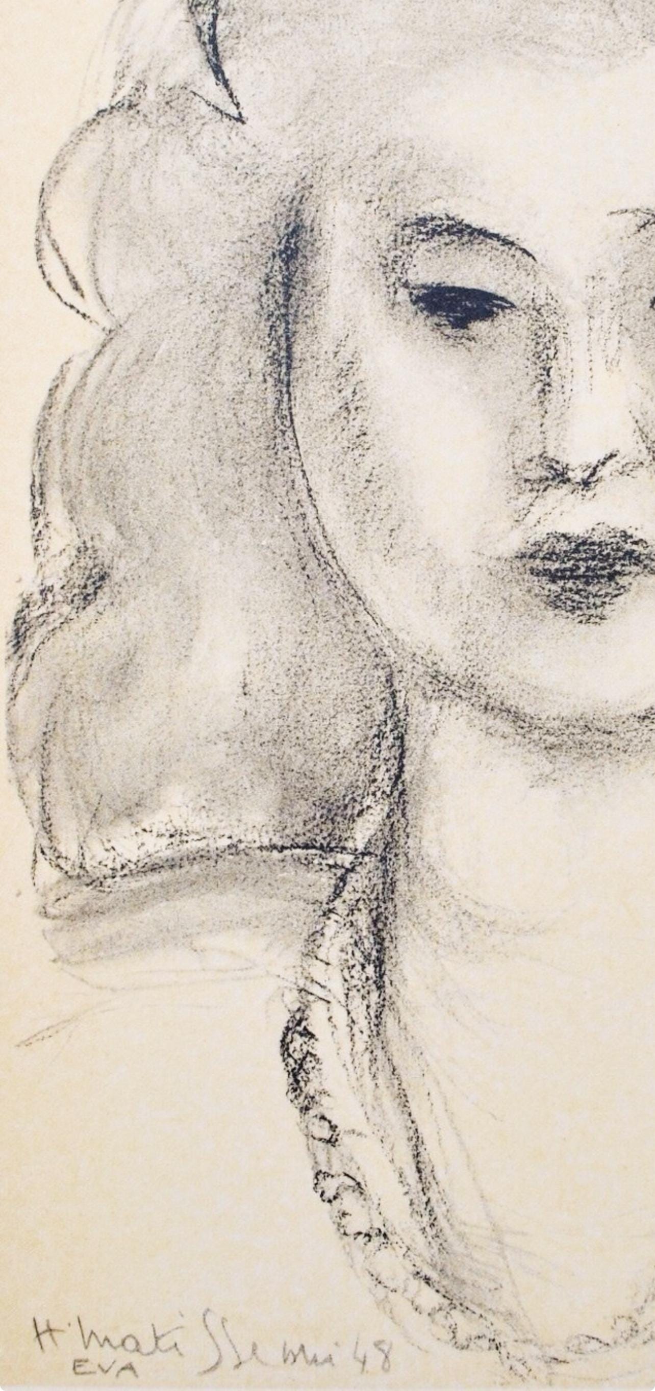 Henri Matisse, Madame Vava Duclos, Portraits Par Henri Matisse, Hliogravure