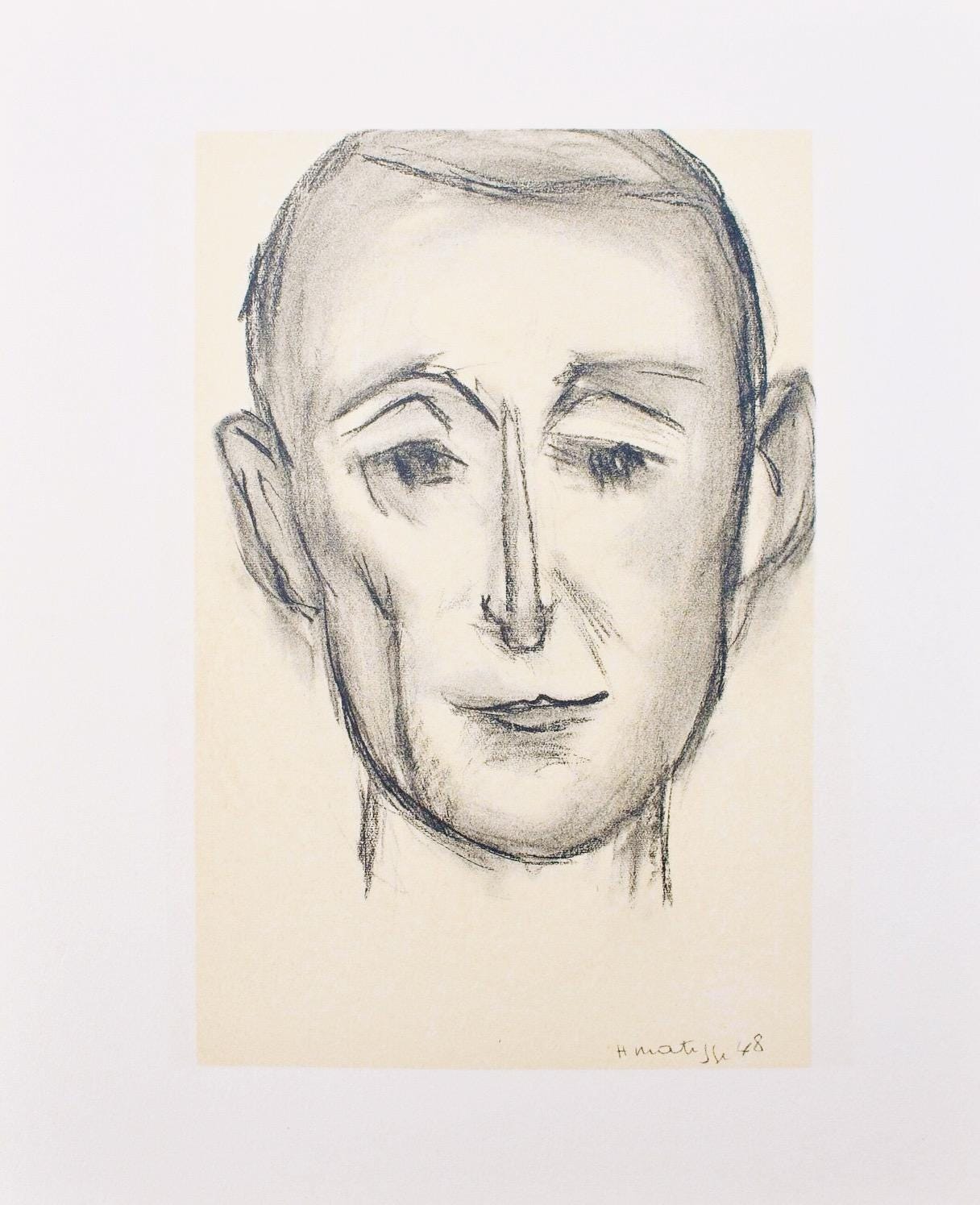 Henri Matisse, Albert Skira, Portraits Par Henri Matisse, Hliogravure