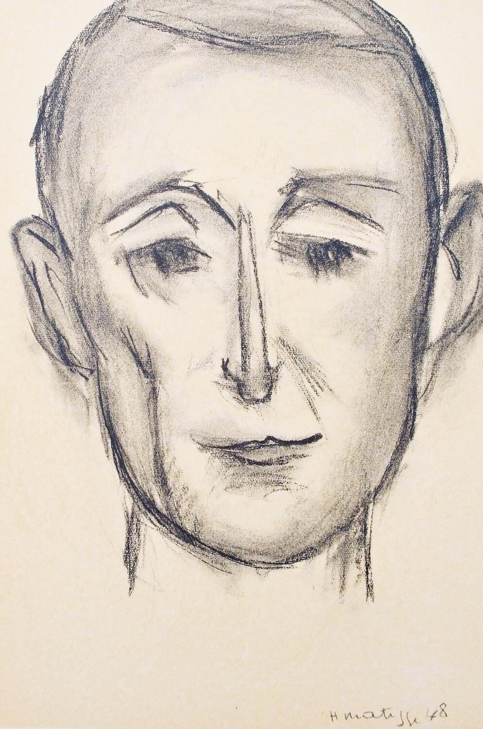 Henri Matisse, Albert Skira, Portraits Par Henri Matisse, Hliogravure