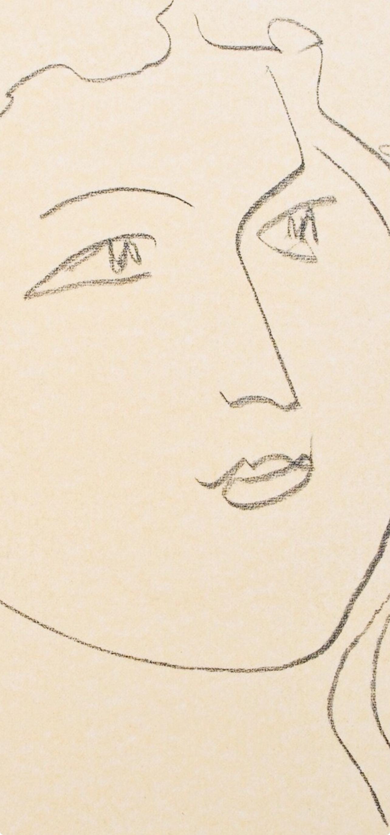 Henri Matisse, Madame Nadia Sednaoui, Portraits Par Henri Matisse, Hliogravure