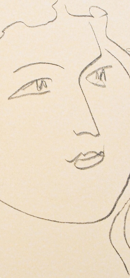 Henri Matisse, Madame Nadia Sednaoui, Portraits Par Henri Matisse, Hliogravure