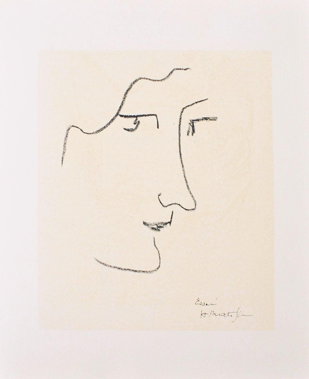 Henri Matisse, Madame Colette, Portraits Par Henri Matisse, Hliogravure