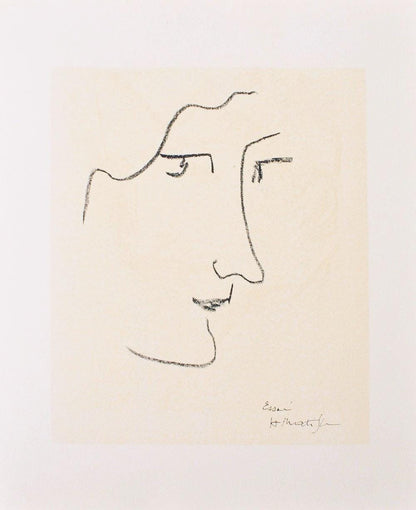 Henri Matisse, Madame Colette, Portraits Par Henri Matisse, Hliogravure