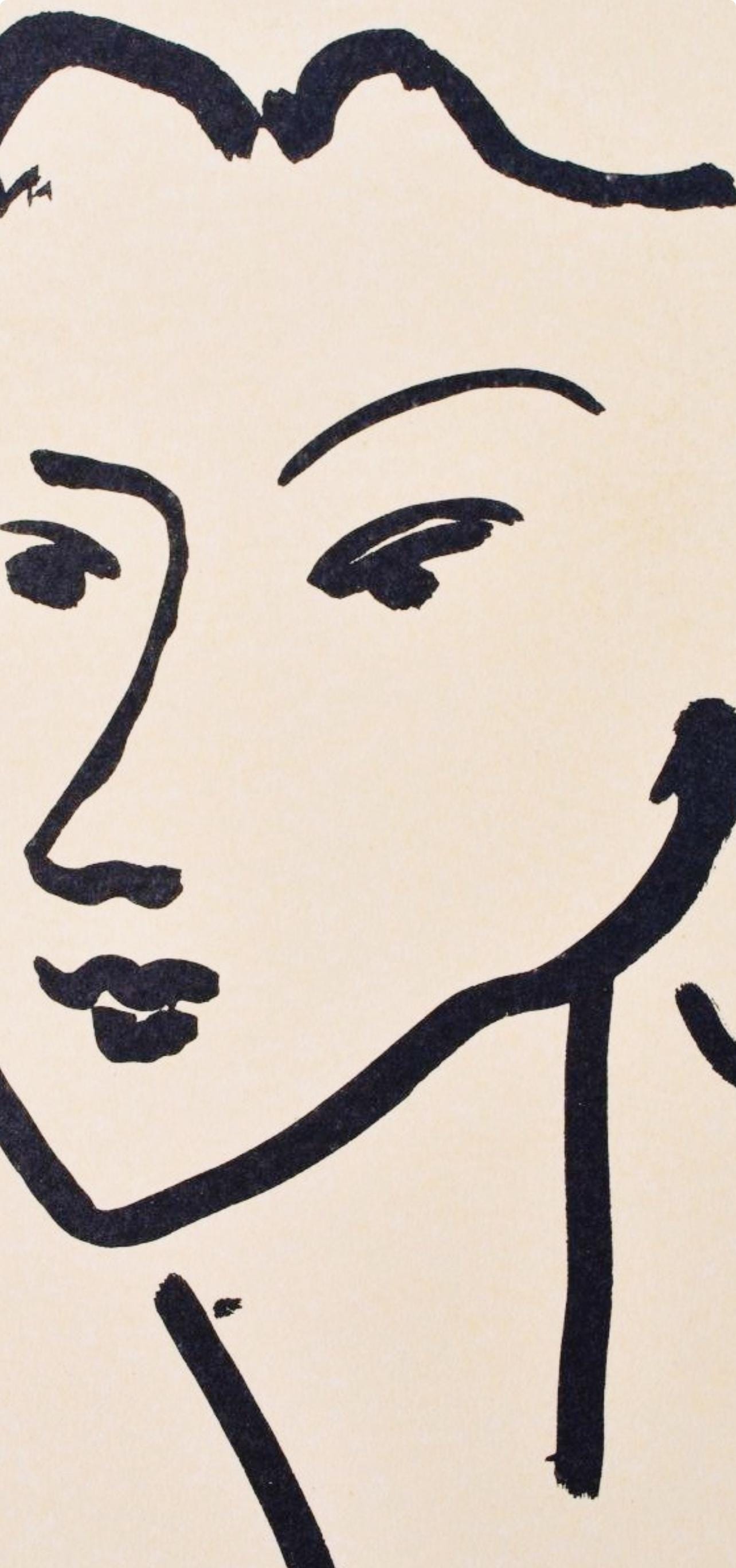 Henri Matisse, Mme Monique Mercier, Portraits Par Henri Matisse, Hliogravure