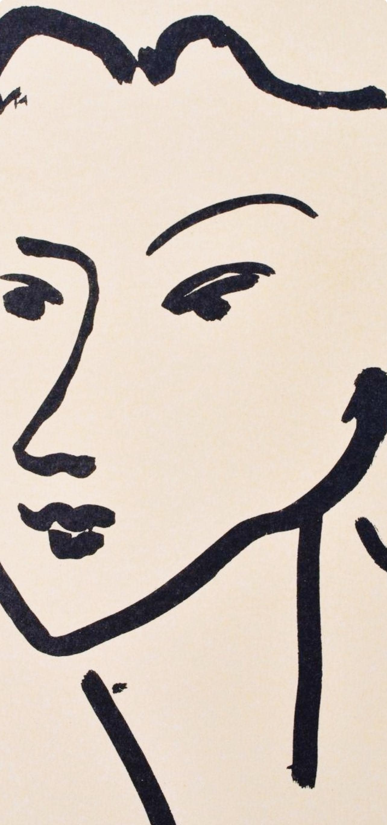 Henri Matisse, Mme Monique Mercier, Portraits Par Henri Matisse, Hliogravure
