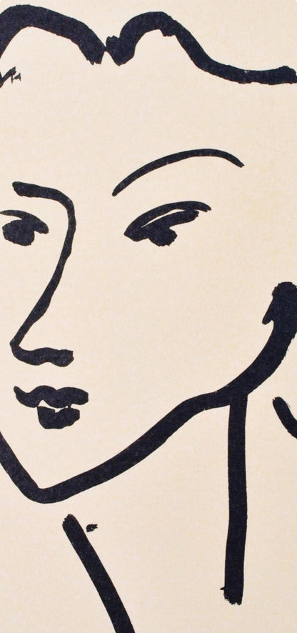 Henri Matisse, Mme Monique Mercier, Portraits Par Henri Matisse, Hliogravure