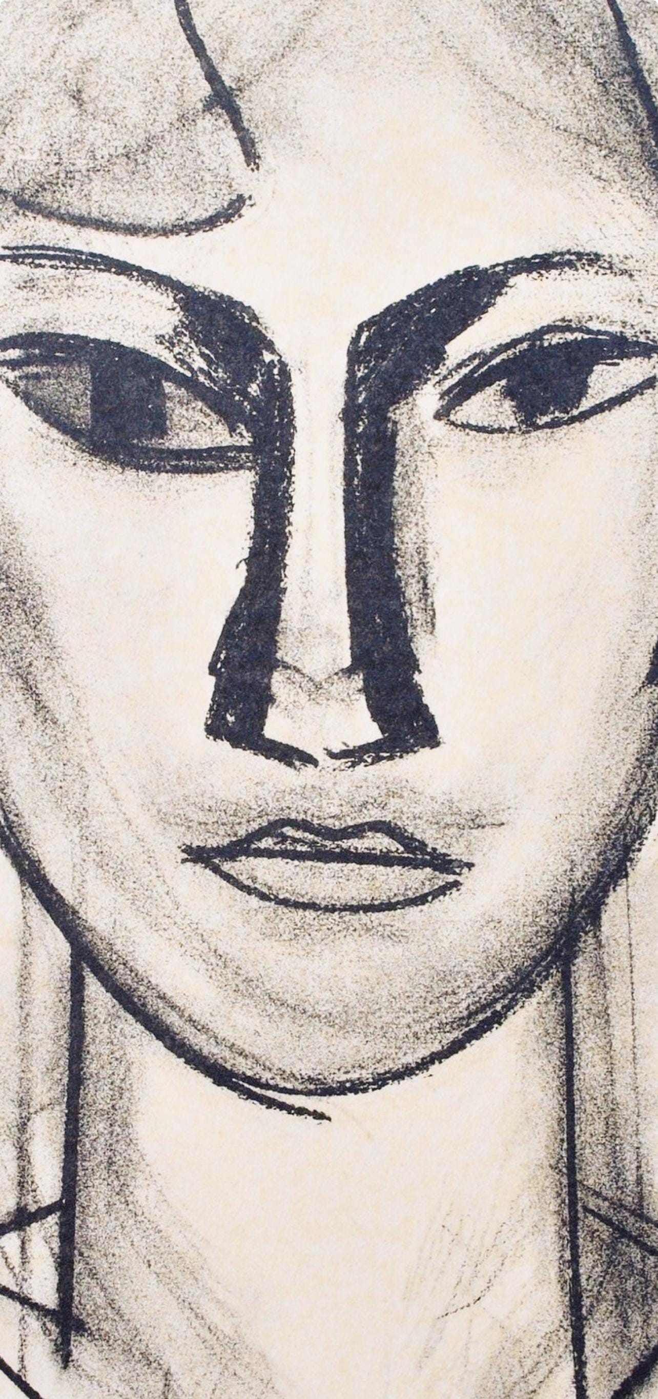 Henri Matisse, Mademoiselle Jacqueline Matisse, Portraits Par Henri Matisse, Hliogravure