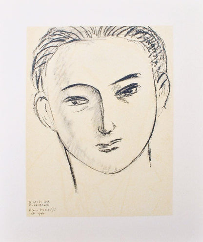 Henri Matisse, D'Apres Ilya Ehrenbourg, Portraits Par Henri Matisse, Hliogravure