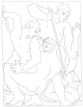Pablo Picasso, Combat Pour Andromde Entre Perse Et Phine, Les Mtamorphoses, Lithograph