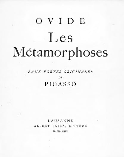 Pablo Picasso, Polyxne, Fille De Priam, Est Gorge Sur La Tombe D'Achille, Les Mtamorphoses,