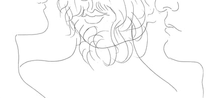 Pablo Picasso, Trois Ttes D'Homme, Les Mtamorphoses, Lithograph