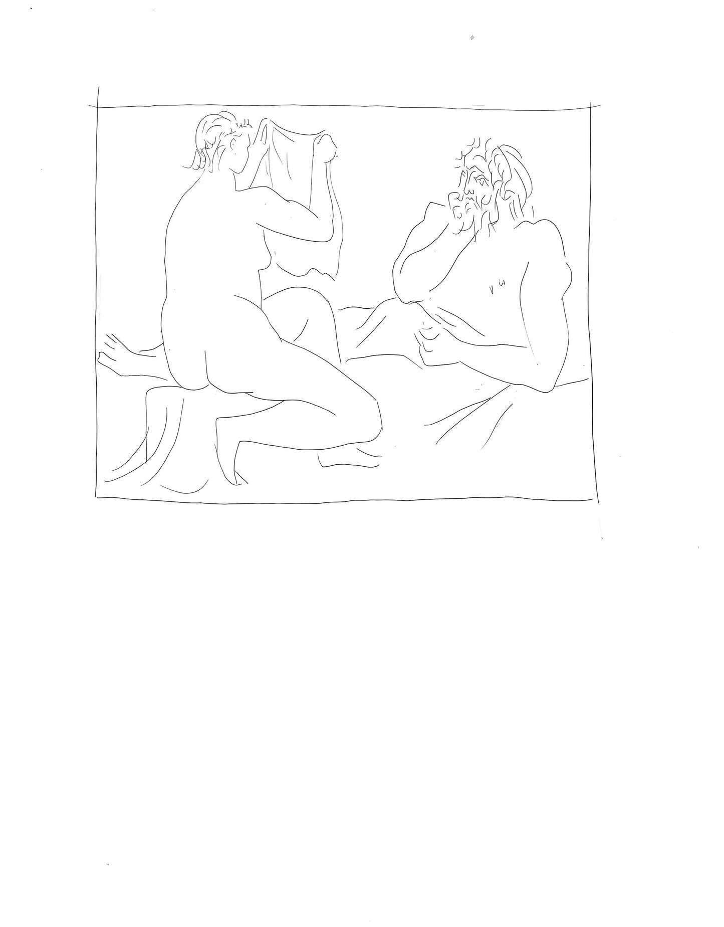 Pablo Picasso, Arachne Montrant Son Travail, Les Mtamorphoses, Lithograph