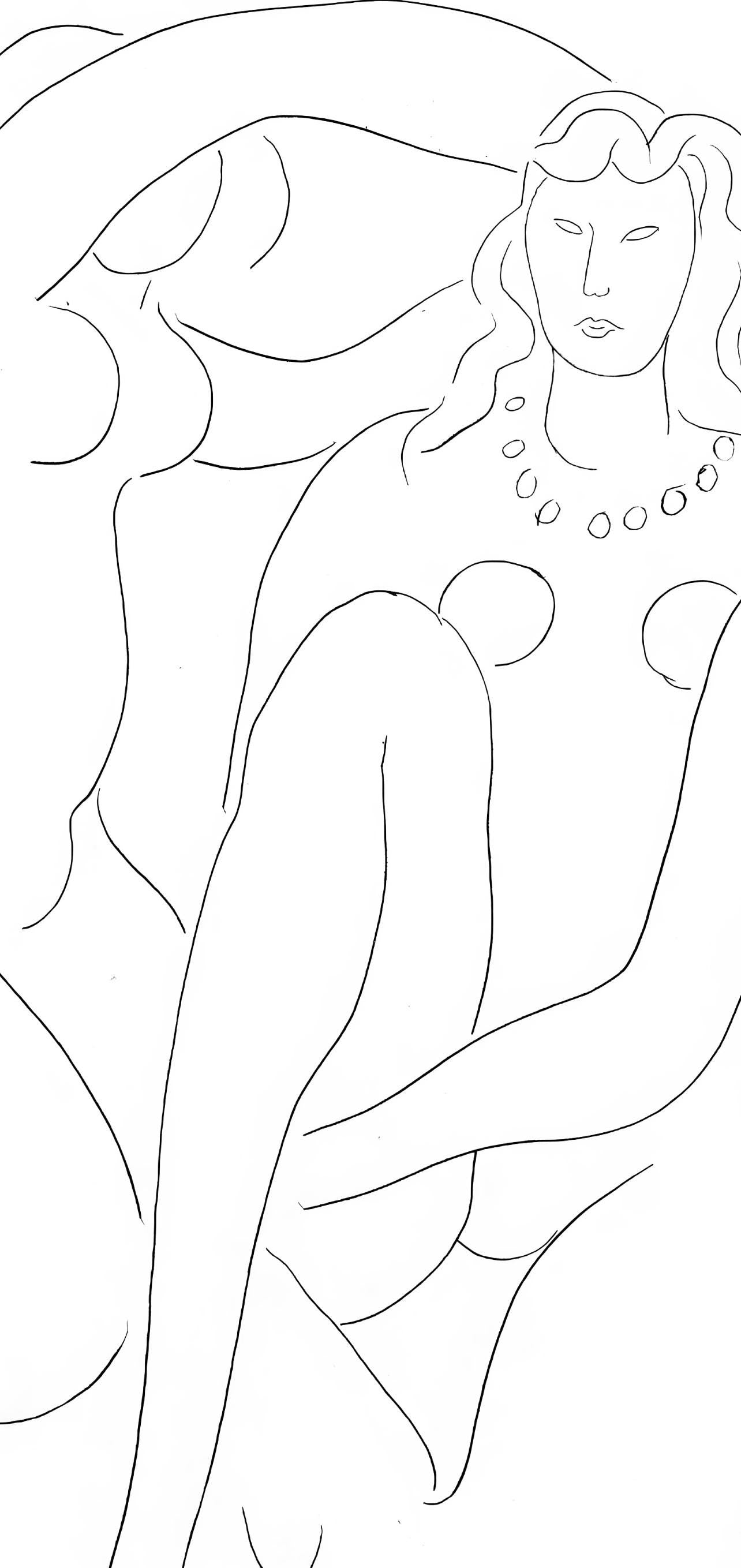 Henri Matisse, Cantique De Saint Jean, Posies De Stphane Mallarm, Lithograph