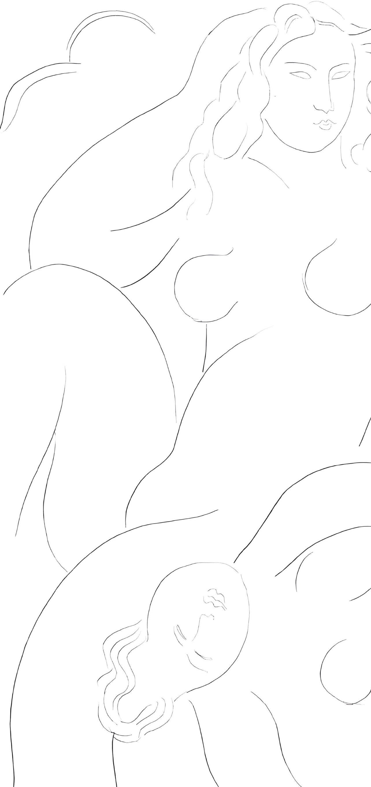 Henri Matisse, Lapres-Mini Dvn Favne, Posies De Stphane Mallarm, Lithograph