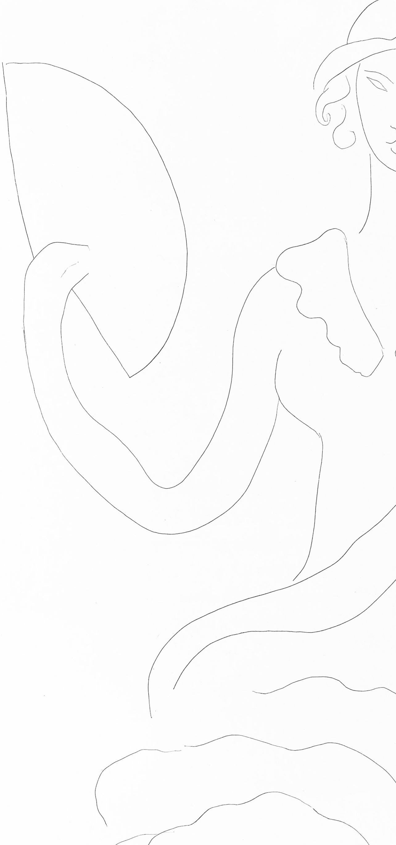 Henri Matisse, Ventail De Madame Mallarm, Posies De Stphane Mallarm, Lithograph