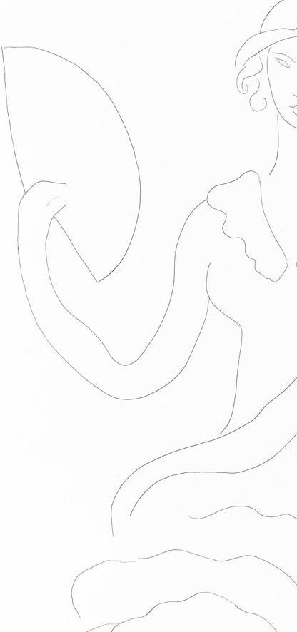 Henri Matisse, Ventail De Madame Mallarm, Posies De Stphane Mallarm, Lithograph