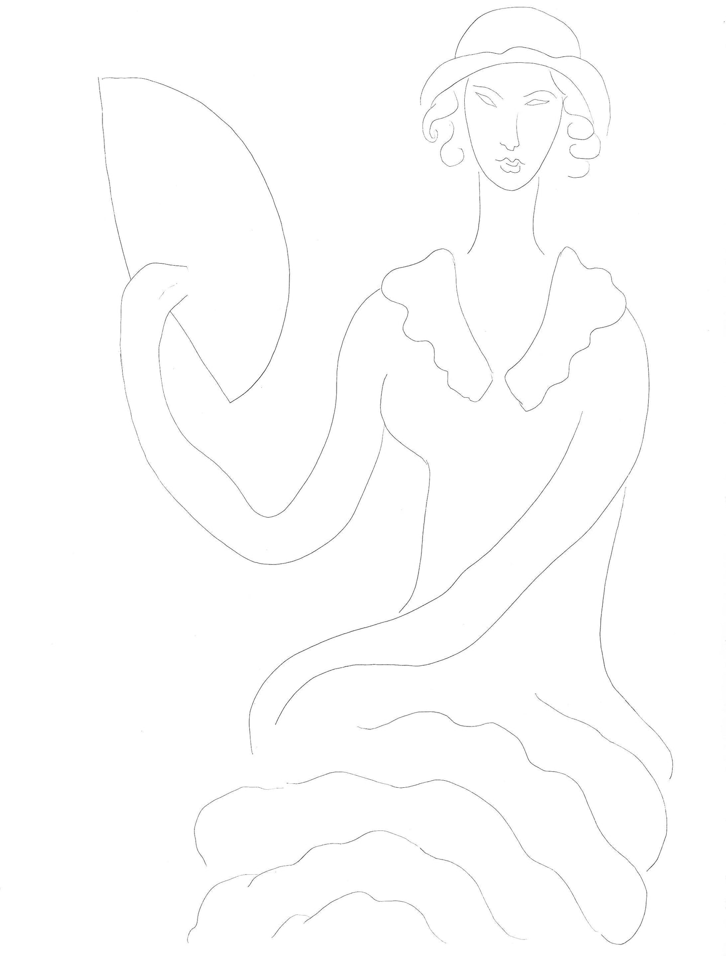 Henri Matisse, Ventail De Madame Mallarm, Posies De Stphane Mallarm, Lithograph