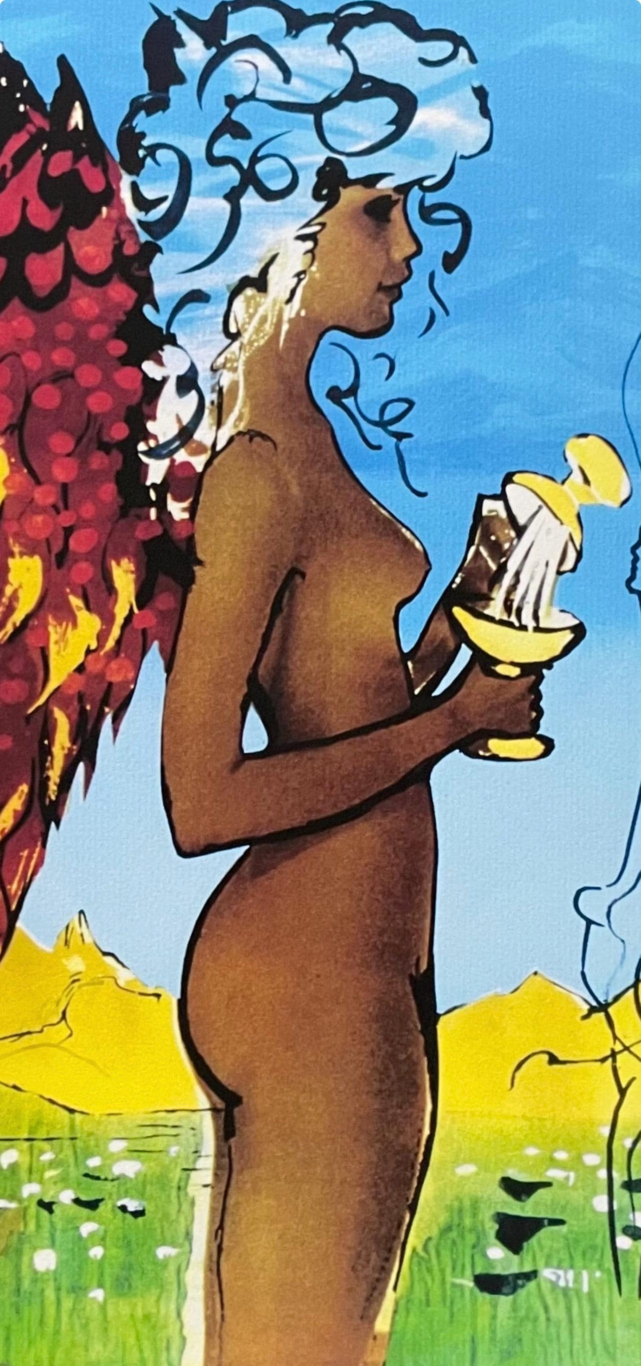 Salvador Dali, La Promesse De L'Amour, Signed, Archival Pigment Print