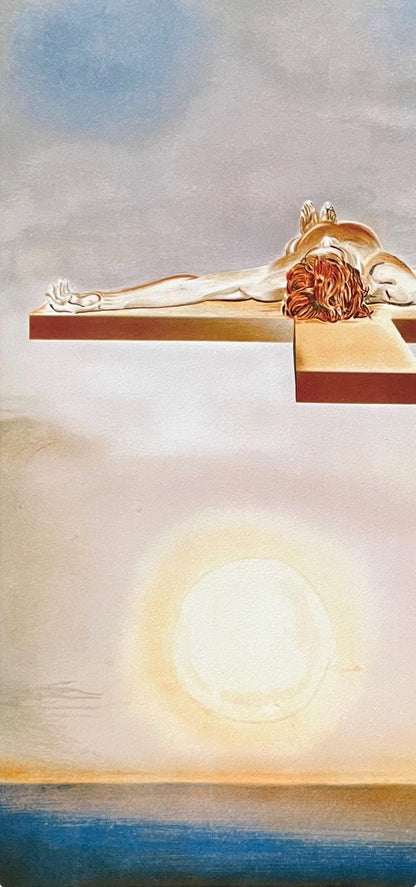 Salvador Dali, Le Christ De Gala, Fac-Smile Signed, Archival Pigment Print